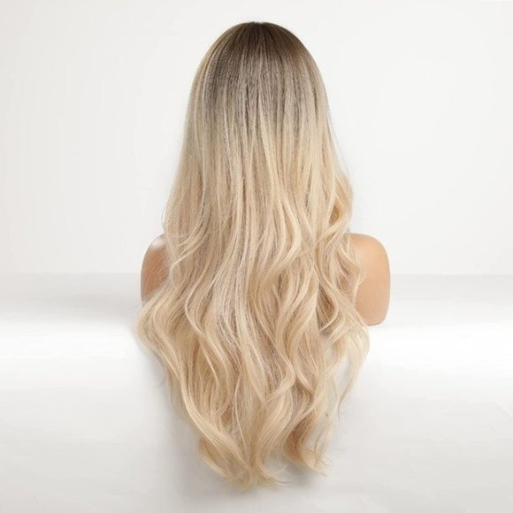 Mixed Blonde Lace Wigs - Picture 2 of 3